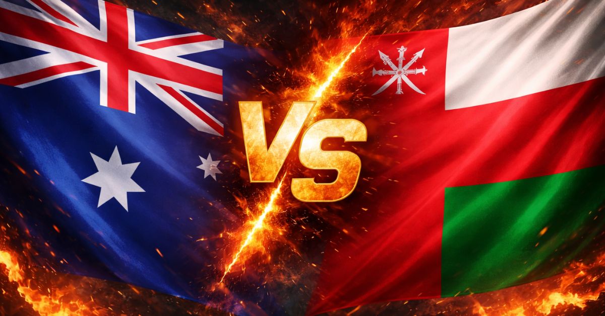AUS vs OMA Head-to-Head in T20 World Cup: Stats and full squad