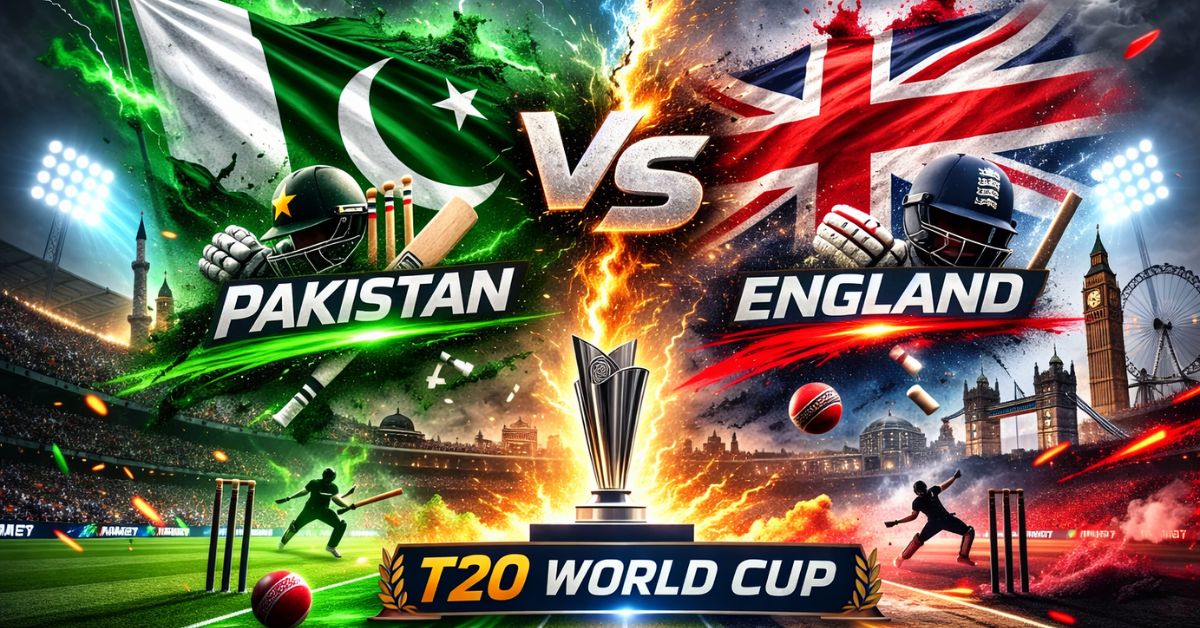 ENG vs PAK Head to Head in T20 World Cup: Full Timeline & Result