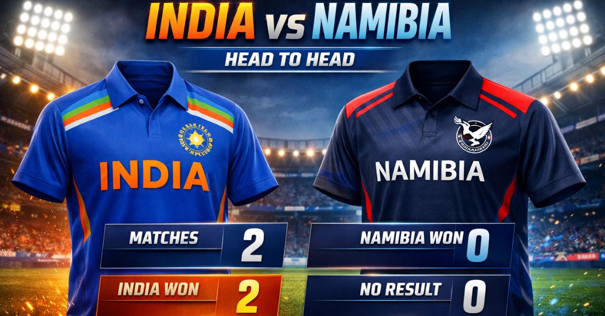 IND vs NAM Head-to-Head in T20 World Cup: Full Timeline & Results