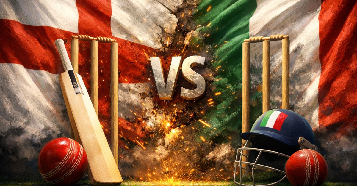 ENG vs ITA Head-to-Head in T20 World Cup: Full Time & Result