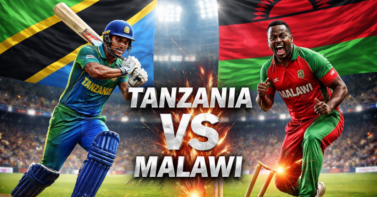 Tanzania vs Malawi, 1st Match Live Score ICC T20 WC Africa Sub Regional Qualifier B